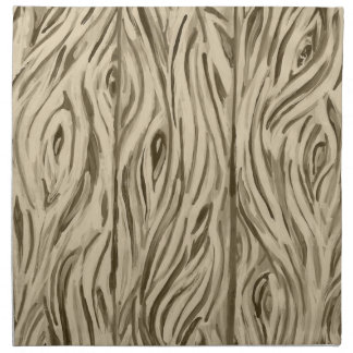 Wood Grain Board French Oak Wine Barrel napkin