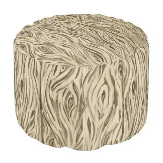 Wood Grain Board French Oak Wine Barrel pouf