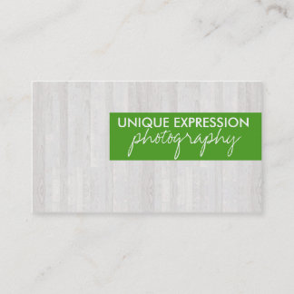 Wood Grain Business Card