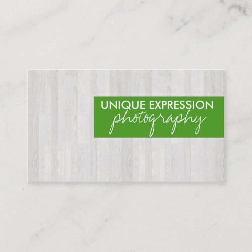 Wood Grain Business Card