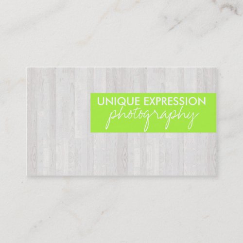 Wood Grain Business Card