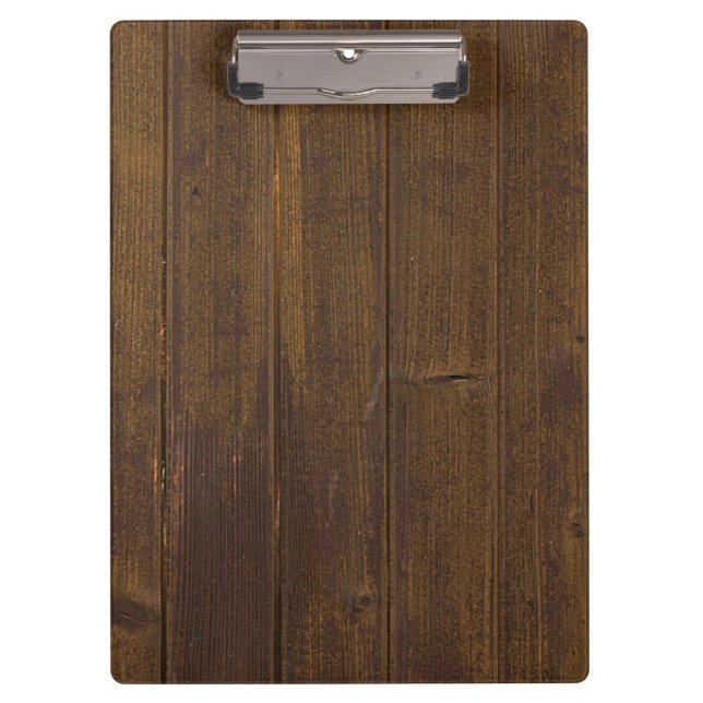 Wood Grain Clipboard (Front)