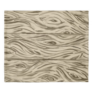Wood Grain French Oak Wine Barrel duvet bed cover