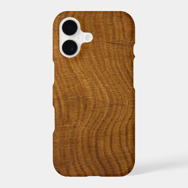 wood grain from old tree iphone case (Back)