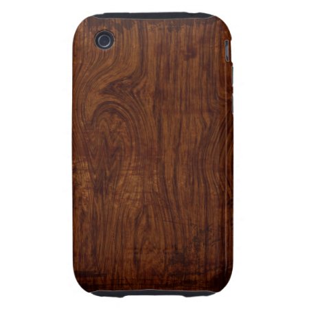 Wood Grain Iphone 3 Case