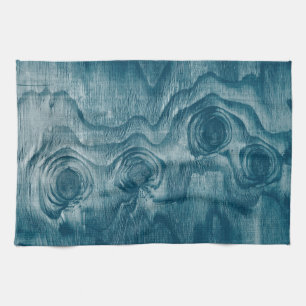 Wood Grain Knot Texture Kitchen Towel