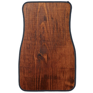 Wood Grain Look Car Mats