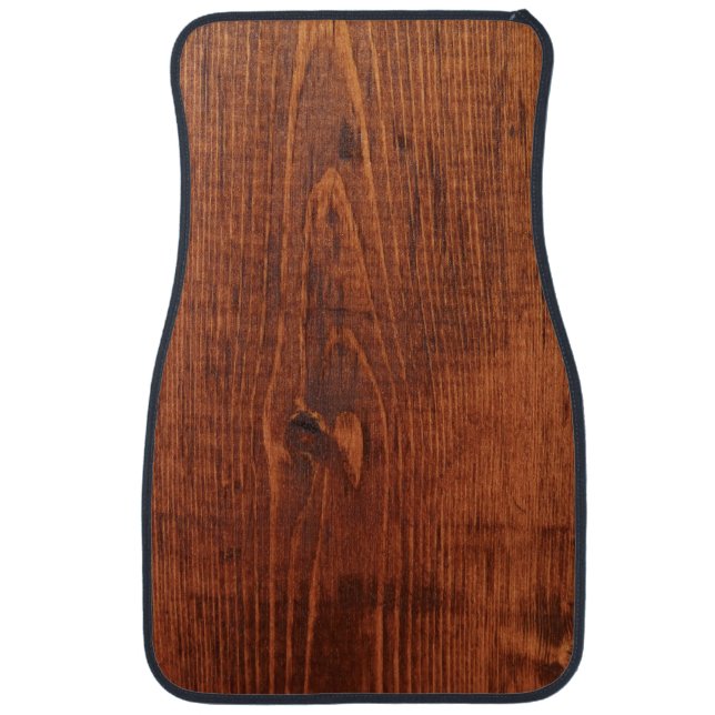 Wood Grain Look Car Mats (Front)