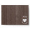 Wood grain mason jar barn wedding envelopes