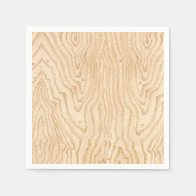 Wood Grain Paper Napkins Zazzle