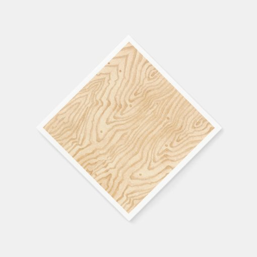 Wood Grain Paper Napkins Zazzle