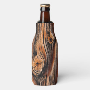 Engraved Buck Wooden Beer Can Cooler – Well Designed Wood