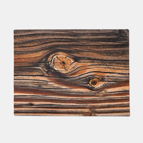 Wood Grain Pattern Doormat