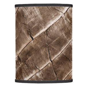 Wood Grain Pattern Lamp Shade