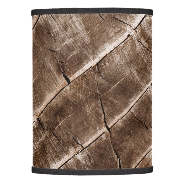 Wood Grain Pattern Lamp Shade (Front)