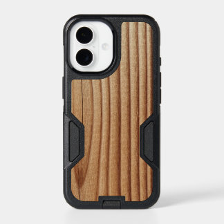 Wood Grain Pattern iPhone 17 Case