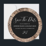 Wood Grain Rustic Wedding Save the date Invitation<br><div class="desc">Wood Grain Rustic Wedding Save the date Invitation</div>