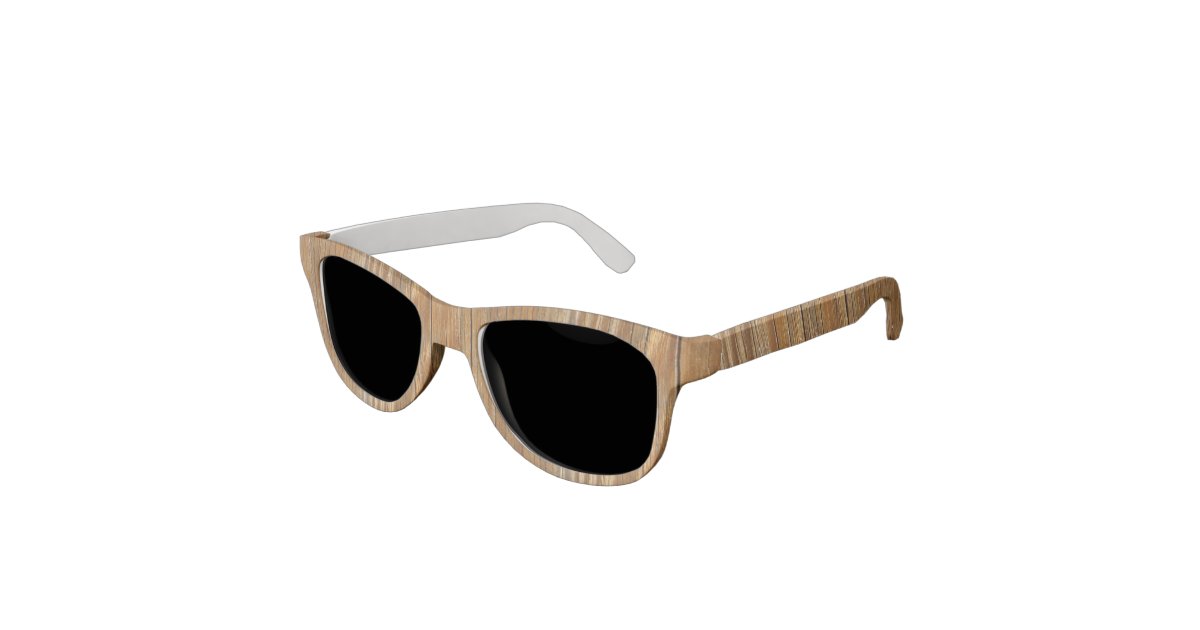 Wood Grain Sunglasses Zazzle