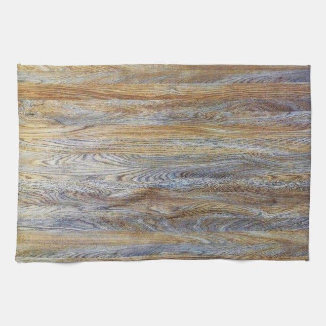 Wood Grain Texture #3 Towel (Horizontal)
