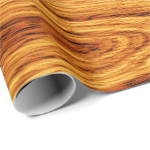 Wood Grain Texture Background Wrapping Paper (Roll Corner)