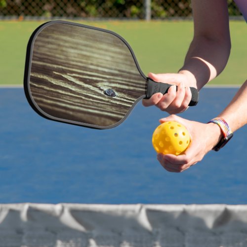 Wood Grain Texture by Shirley Taylor Pickleball Paddle