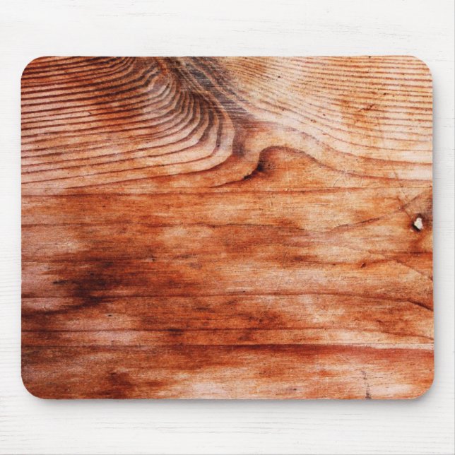 Wood Grain Texture Mouse Pad (Front)