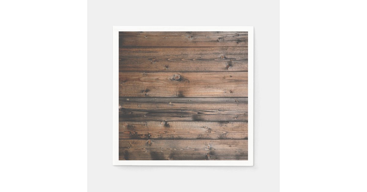 Wood Grain Texture Napkins Zazzle