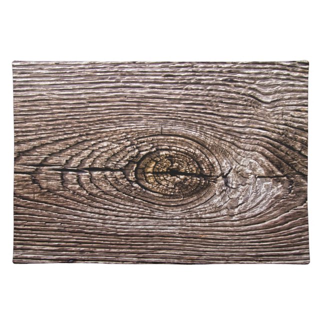 Wood Grain Texture Placemat (Front)
