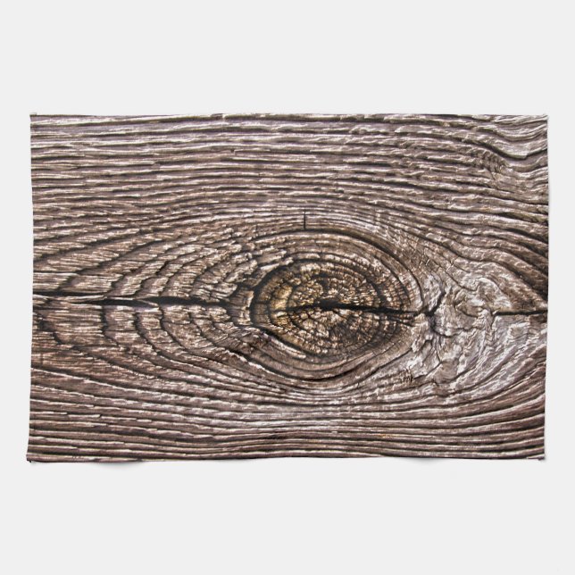 Wood Grain Texture Towel (Horizontal)