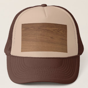 Wood Grain Trucker Hat 