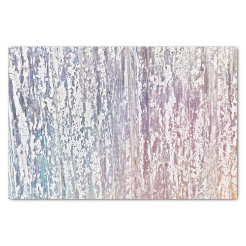 Wood Grain White Purple Pink Pastel Rustic Texture Tissue Paper