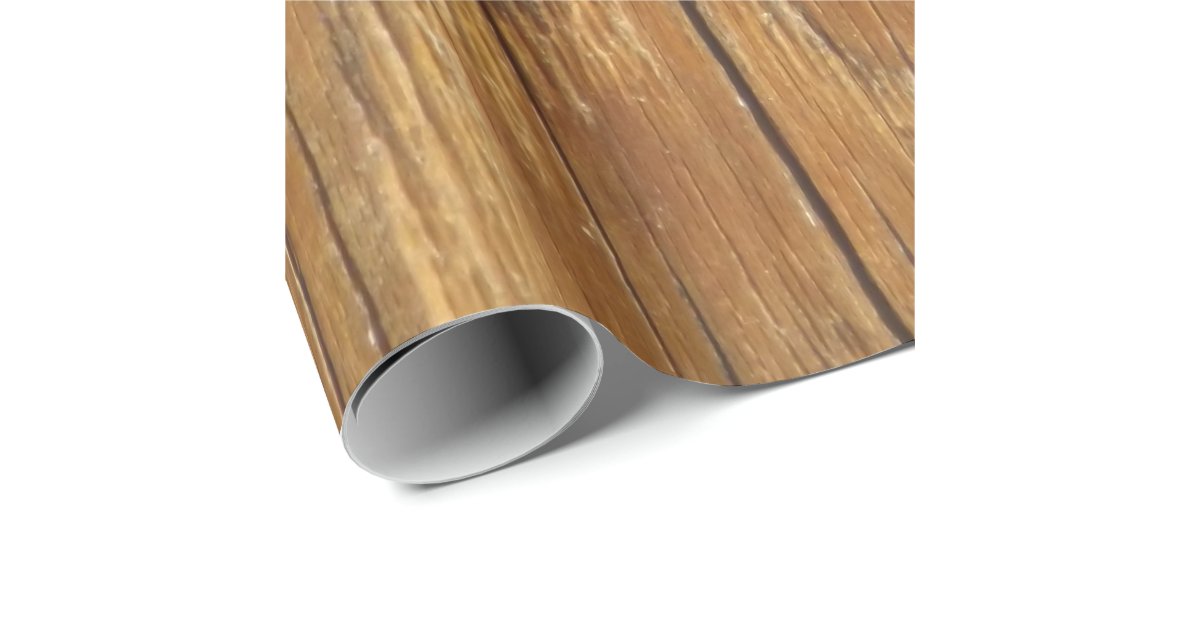 Wood Grain Wrapping Paper