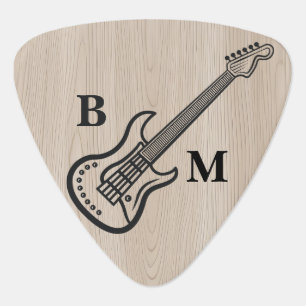 Wood & Guitar Pick