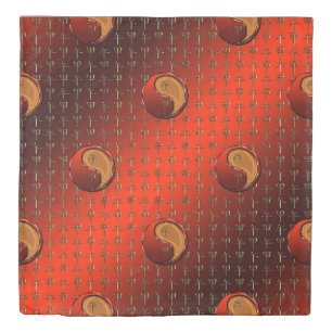 Wood Horse Duvet Cover