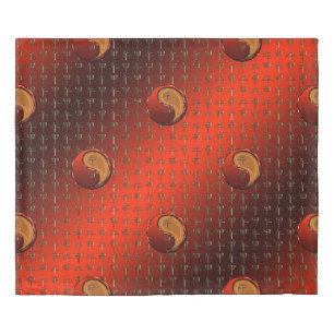 Wood Horse Duvet Cover