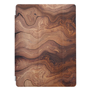 Wood In Motion Pattern Rustic Classy Masculine iPad Pro Cover