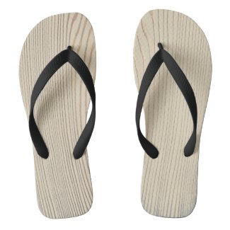 Wood Inspired Design Flip Flops