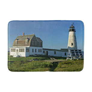Wood Island Lighthouse Maine Bath Mat