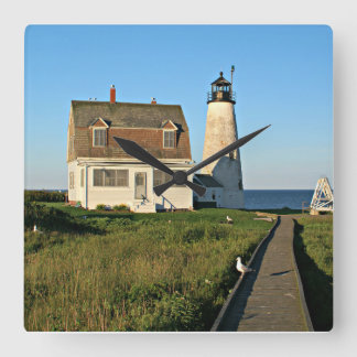 Wood Island Lighthouse, Maine Wall Clock