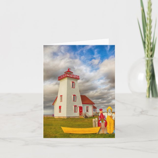 Wood Islands Lighthouse Card (Front)