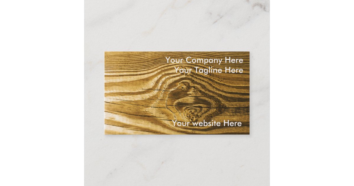 wood knot grain background texture business card | Zazzle.com