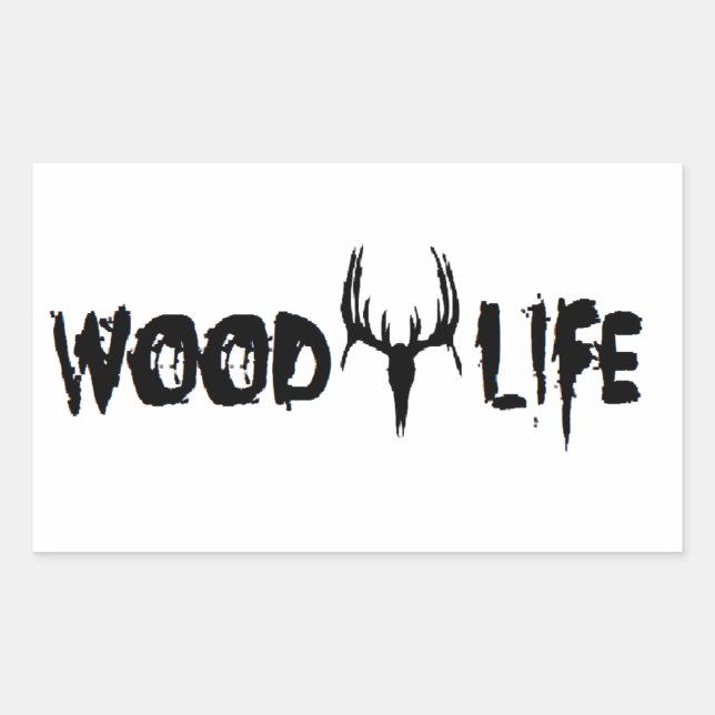 Wood Life Sticker (Front)