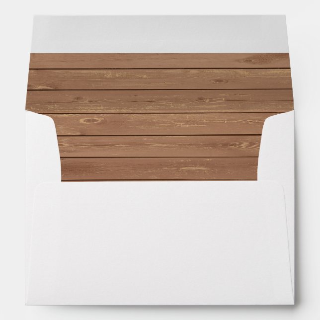 Wood Lined Envelope (Back (Bottom))