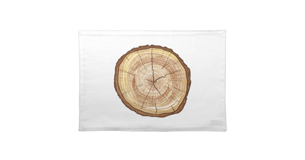 Wood Log Placemat