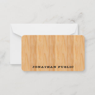 Wood Look Distressed Text Monogram Template