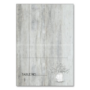 Wood Mason Jar and Baby's Breath Rustic Wedding Table Number