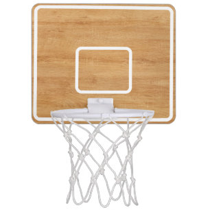 wood mini basketball hoop