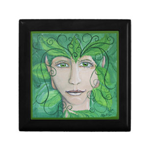 Wood Nymph Keepsake & Jewelery Box