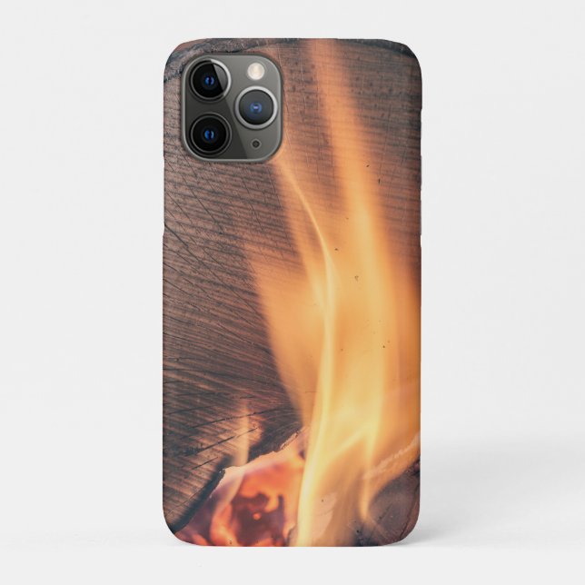 Wood on fire Case-Mate iPhone case (Back)