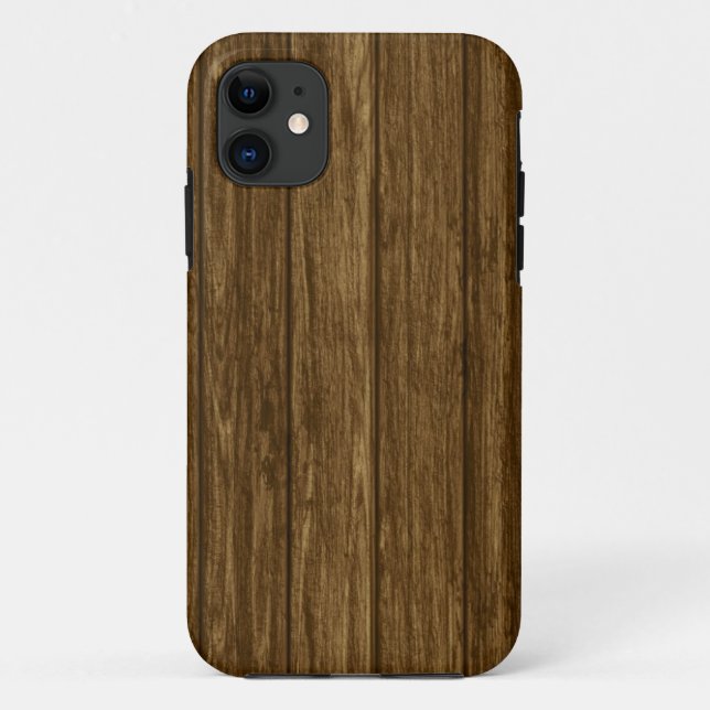Wood Panel Photo Print iPhone 5 Case-Mate Case (Back)